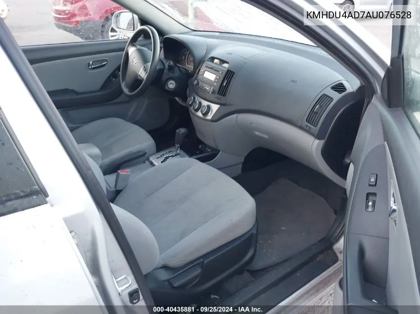 KMHDU4AD7AU076528 2010 Hyundai Elantra Gls