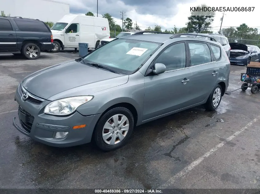 2010 Hyundai Elantra Touring Gls VIN: KMHDC8AE5AU068687 Lot: 40459386