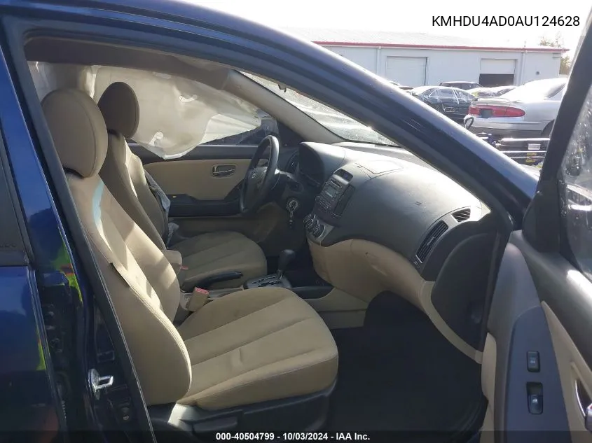 KMHDU4AD0AU124628 2010 Hyundai Elantra Gls