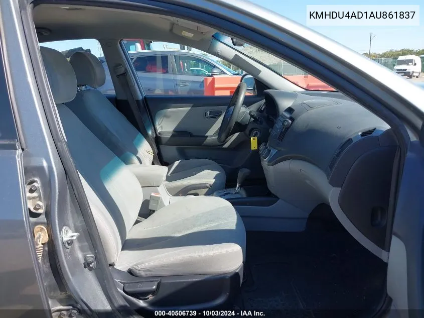 KMHDU4AD1AU861837 2010 Hyundai Elantra Gls