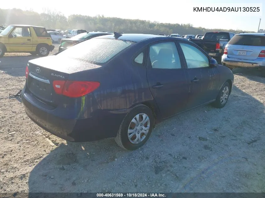 KMHDU4AD9AU130525 2010 Hyundai Elantra Gls