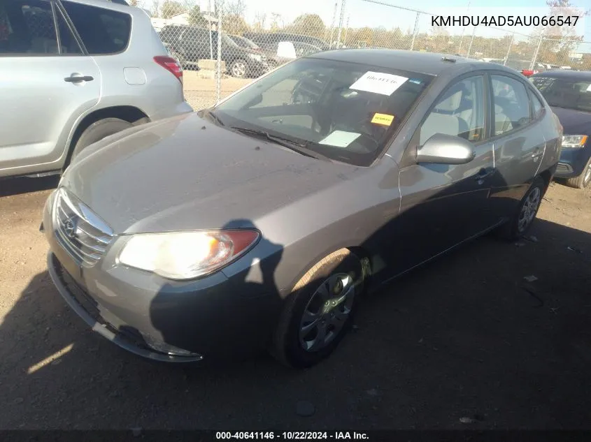 2010 Hyundai Elantra Gls VIN: KMHDU4AD5AU066547 Lot: 40641146