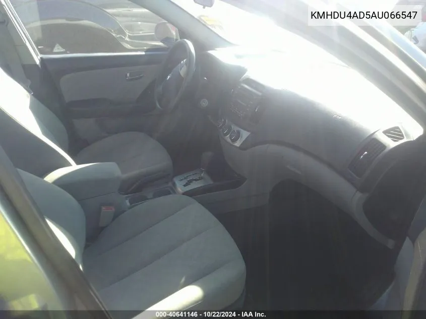 KMHDU4AD5AU066547 2010 Hyundai Elantra Gls