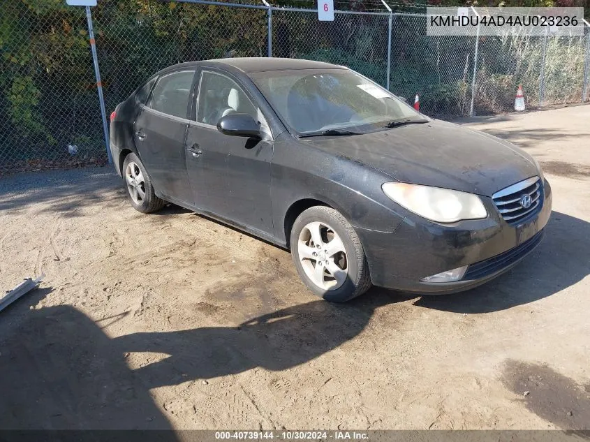 2010 Hyundai Elantra Se VIN: KMHDU4AD4AU023236 Lot: 40739144