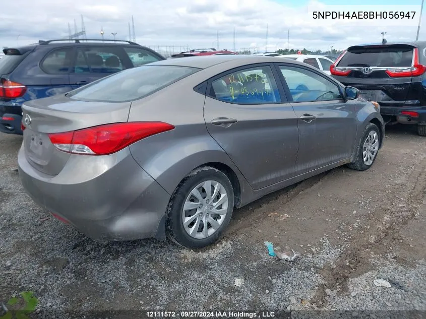 5NPDH4AE8BH056947 2011 Hyundai Elantra