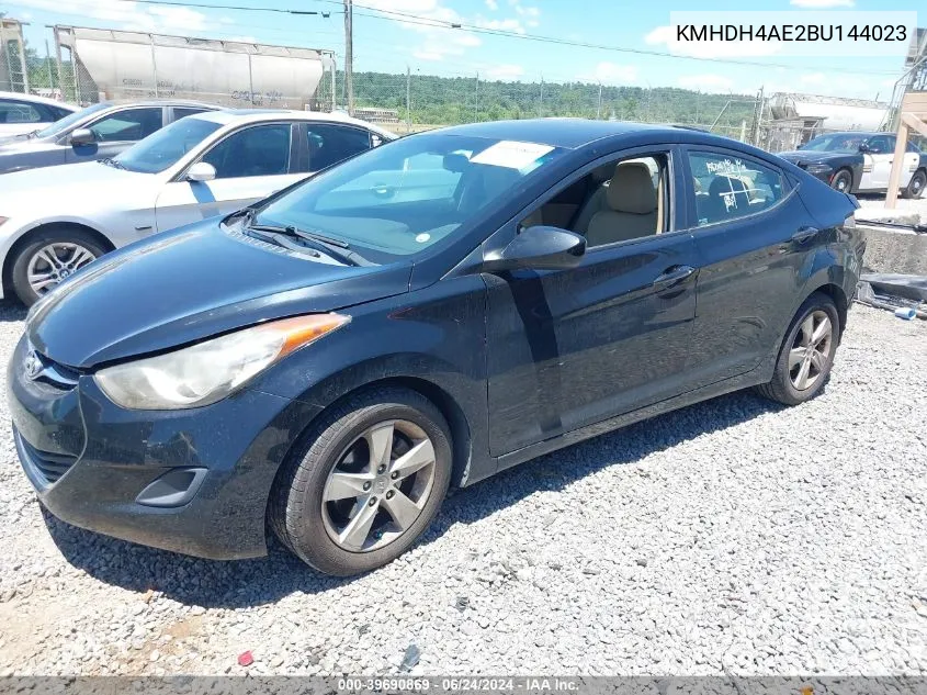 2011 Hyundai Elantra Gls (Ulsan Plant) VIN: KMHDH4AE2BU144023 Lot: 39690869