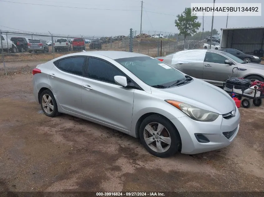 2011 Hyundai Elantra Gls (Ulsan Plant) VIN: KMHDH4AE9BU134492 Lot: 39916824