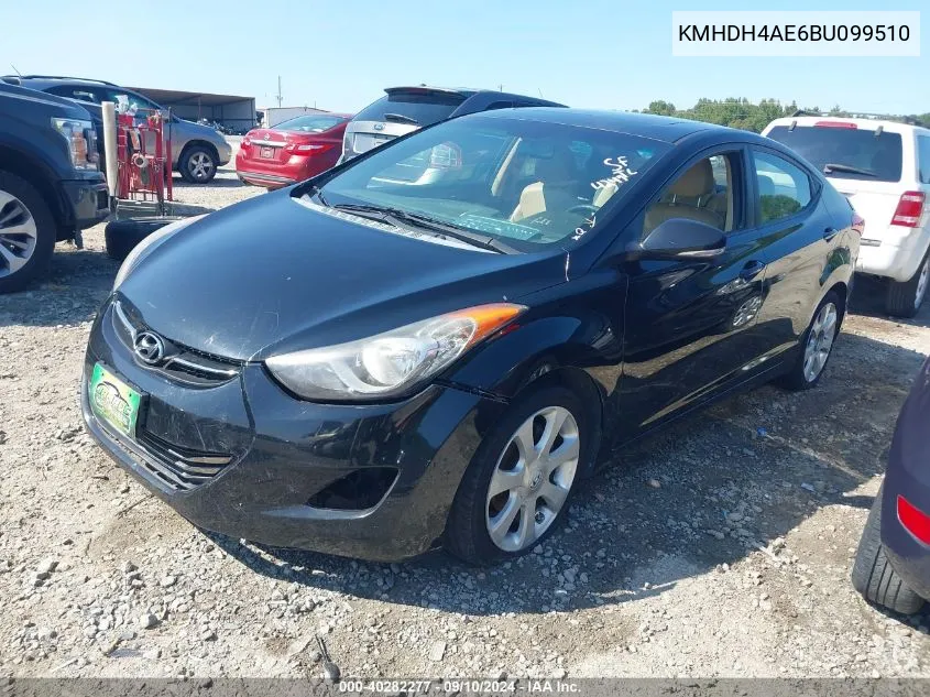 KMHDH4AE6BU099510 2011 Hyundai Elantra Limited (Ulsan Plant)