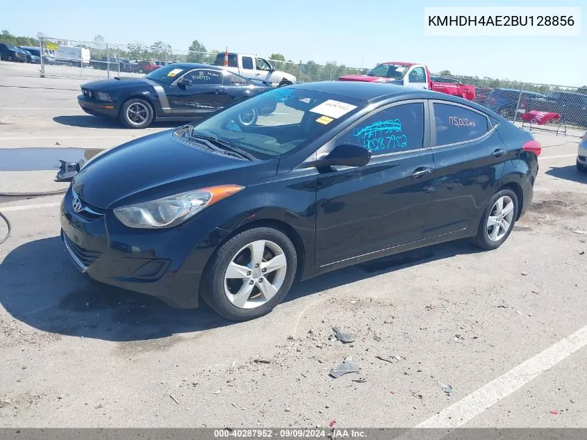 2011 Hyundai Elantra Gls (Ulsan Plant) VIN: KMHDH4AE2BU128856 Lot: 40287952