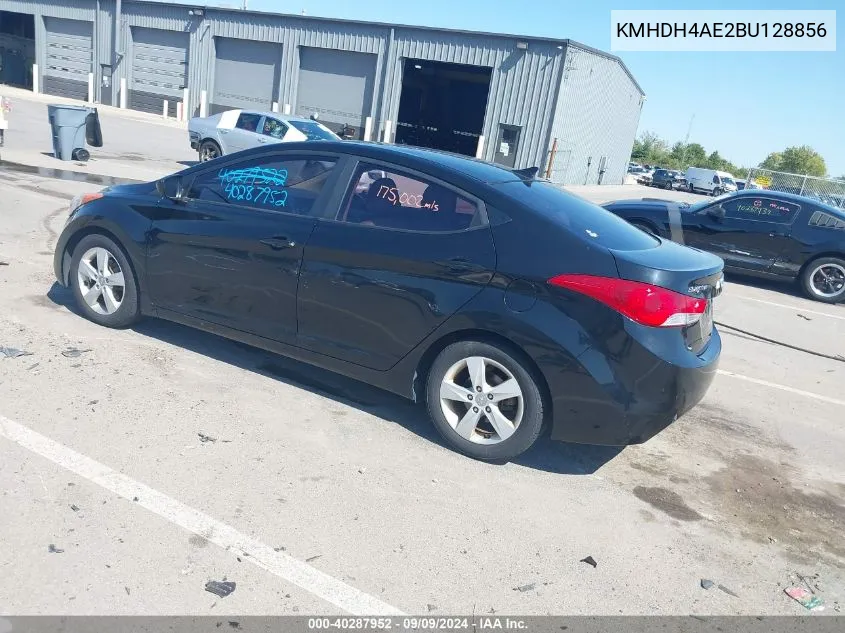 2011 Hyundai Elantra Gls (Ulsan Plant) VIN: KMHDH4AE2BU128856 Lot: 40287952