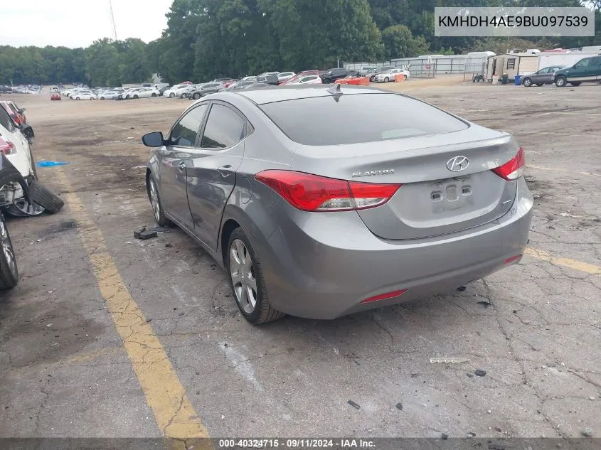 KMHDH4AE9BU097539 2011 Hyundai Elantra Limited (Ulsan Plant)