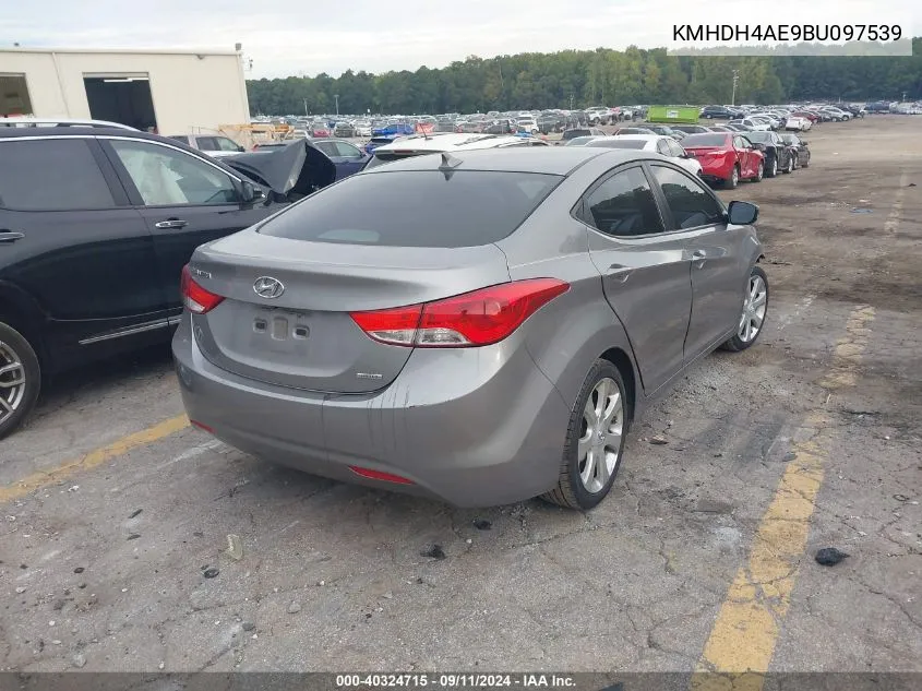 KMHDH4AE9BU097539 2011 Hyundai Elantra Limited (Ulsan Plant)