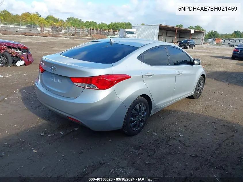 5NPDH4AE7BH021459 2011 Hyundai Elantra Gls