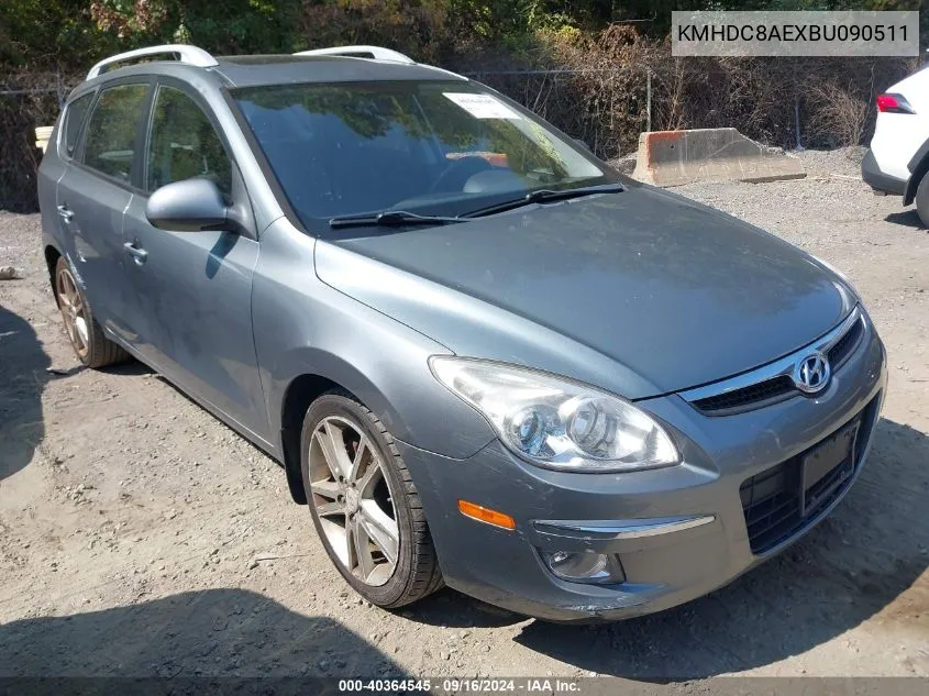 2011 Hyundai Elantra Touring Se VIN: KMHDC8AEXBU090511 Lot: 40364545