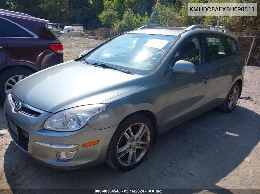 2011 Hyundai Elantra Touring Se VIN: KMHDC8AEXBU090511 Lot: 40364545