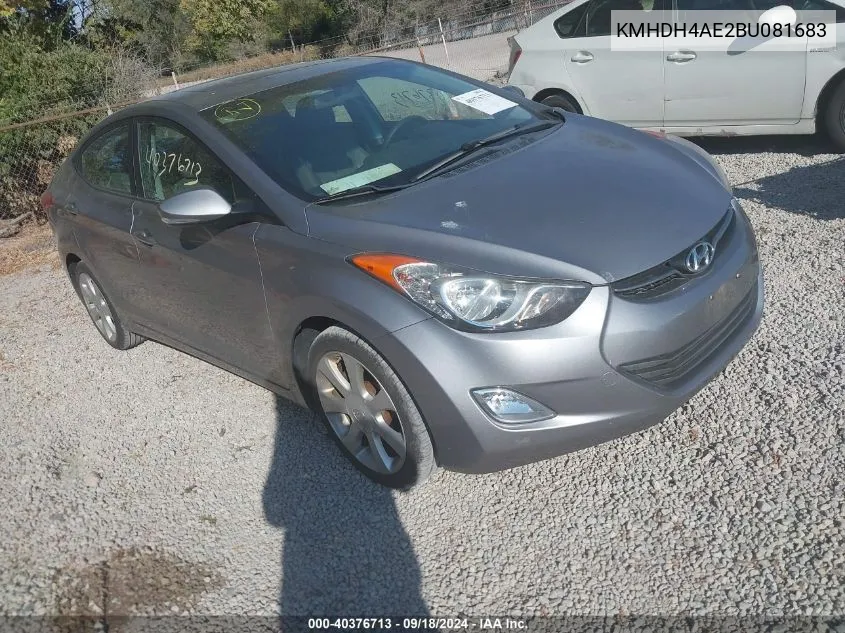 KMHDH4AE2BU081683 2011 Hyundai Elantra Gls/Limited