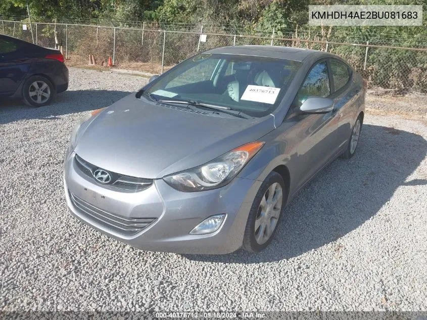 KMHDH4AE2BU081683 2011 Hyundai Elantra Gls/Limited