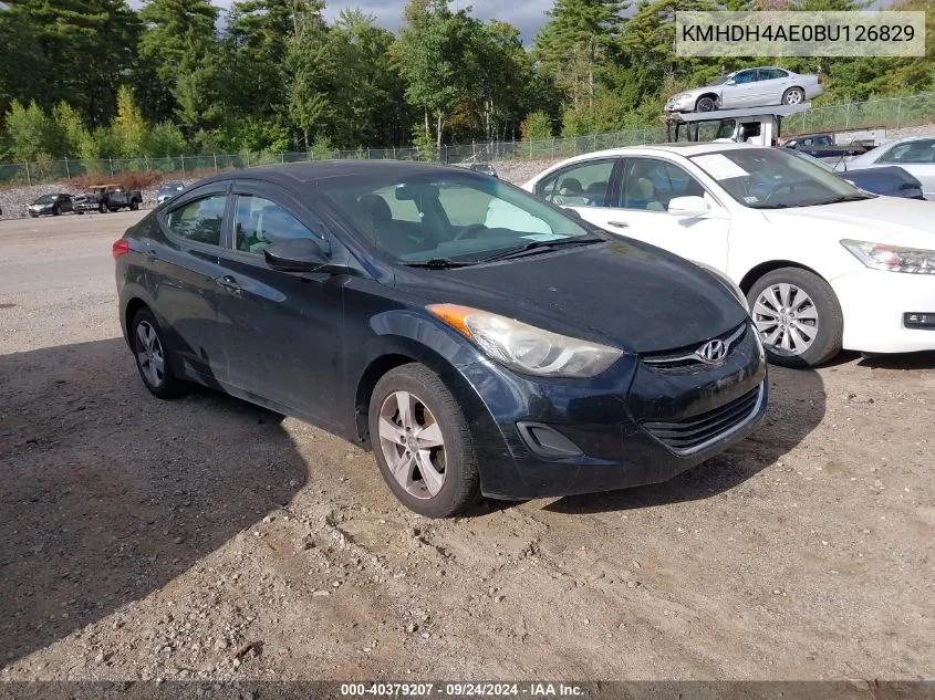 KMHDH4AE0BU126829 2011 Hyundai Elantra Gls (Ulsan Plant)