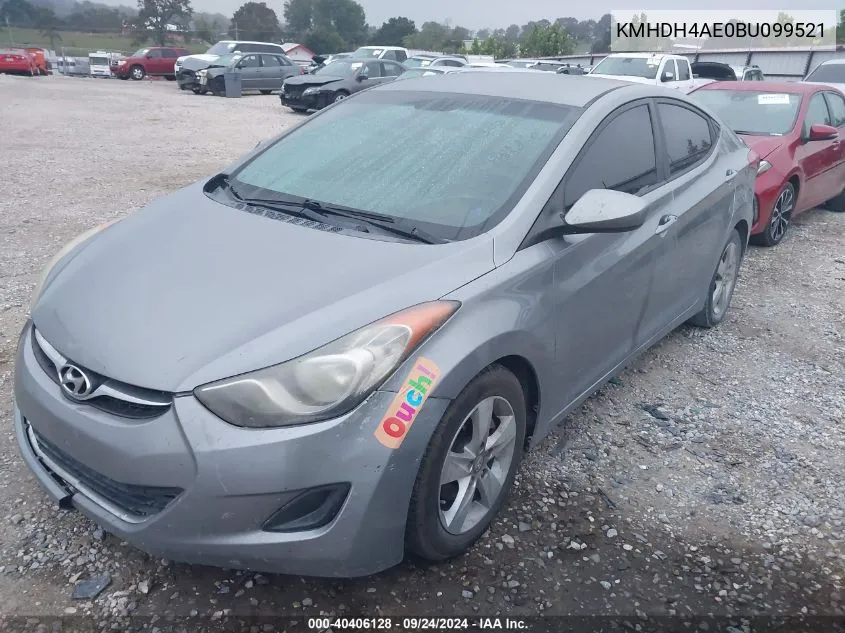 KMHDH4AE0BU099521 2011 Hyundai Elantra Gls (Ulsan Plant)