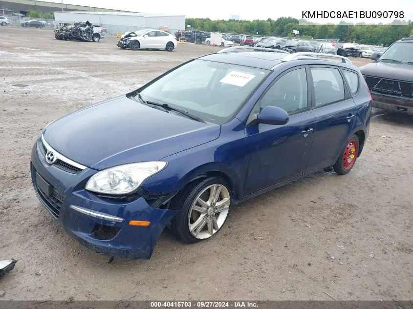 KMHDC8AE1BU090798 2011 Hyundai Elantra Touring Se