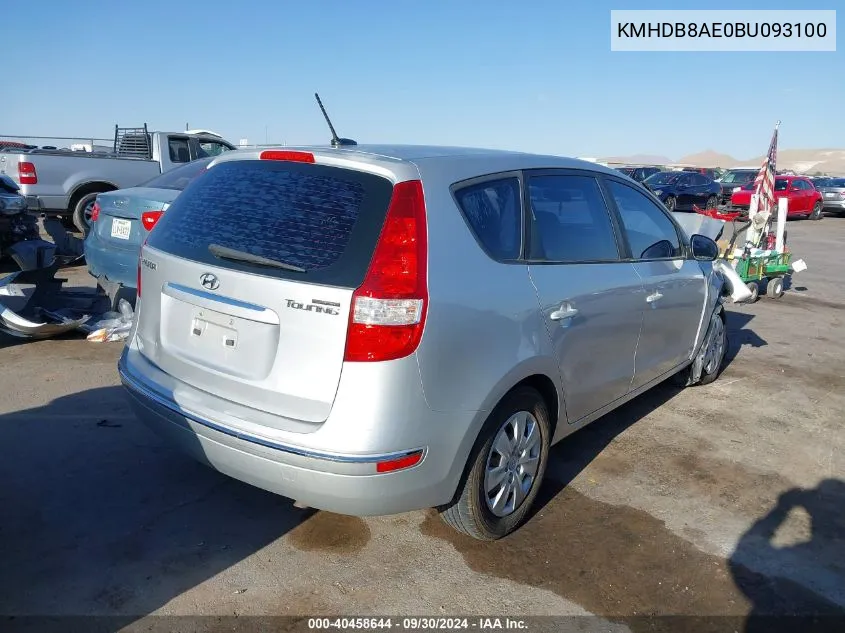 KMHDB8AE0BU093100 2011 Hyundai Elantra Touring Gls