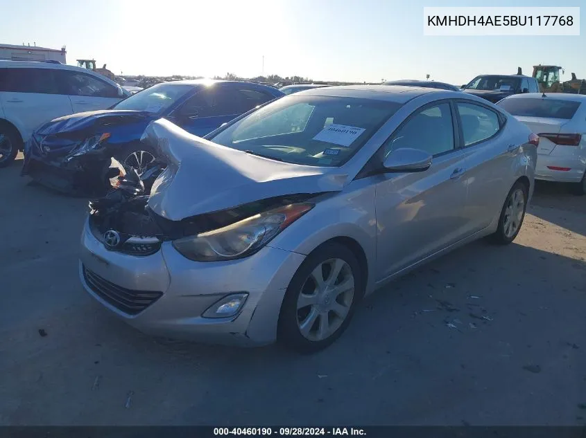 KMHDH4AE5BU117768 2011 Hyundai Elantra Gls/Limited