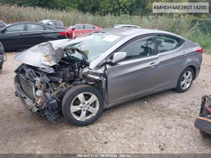 KMHDH4AE2BU114200 2011 Hyundai Elantra Gls (Ulsan Plant)