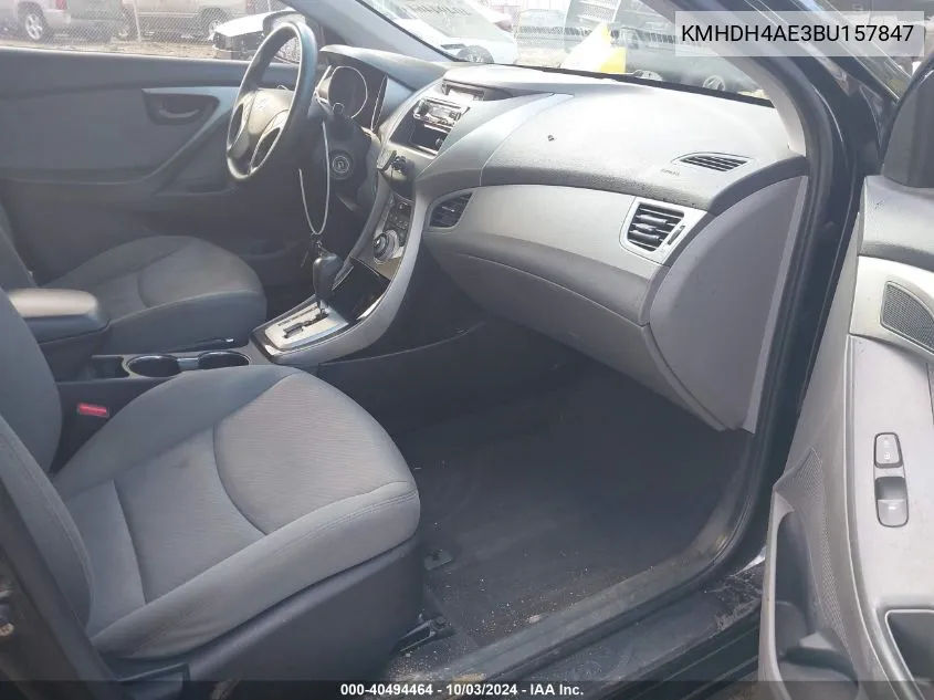 KMHDH4AE3BU157847 2011 Hyundai Elantra Gls (Ulsan Plant)