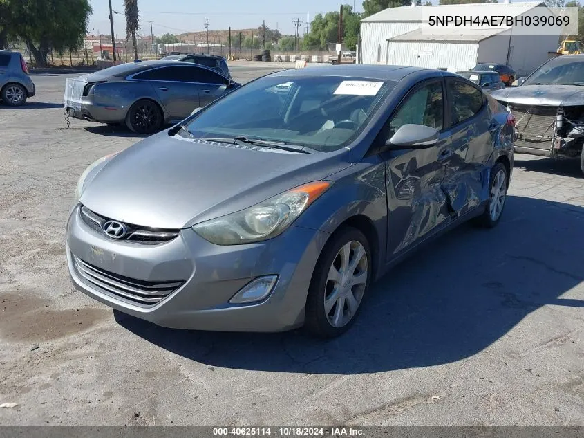 5NPDH4AE7BH039069 2011 Hyundai Elantra Limited