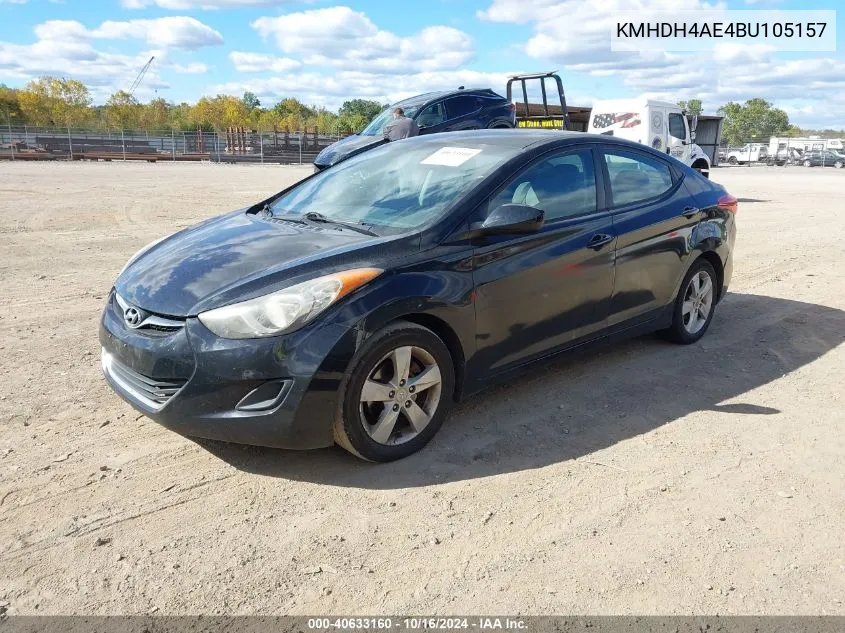 KMHDH4AE4BU105157 2011 Hyundai Elantra Gls (Ulsan Plant)