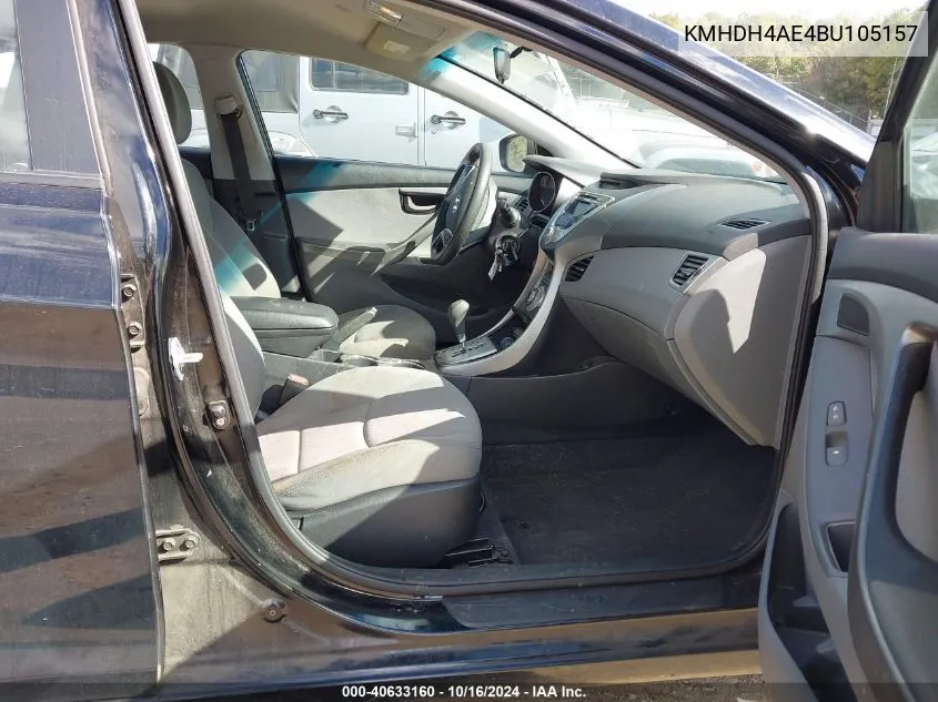 KMHDH4AE4BU105157 2011 Hyundai Elantra Gls (Ulsan Plant)