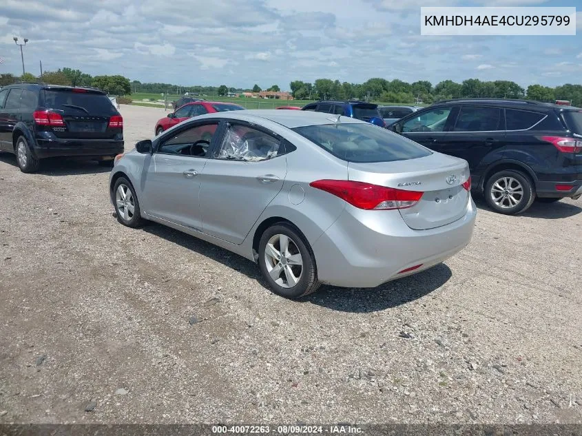 KMHDH4AE4CU295799 2012 Hyundai Elantra Gls (Ulsan Plant)