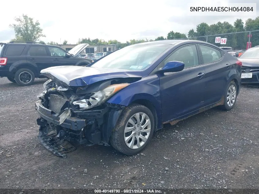 5NPDH4AE5CH064084 2012 Hyundai Elantra Gls/Limited