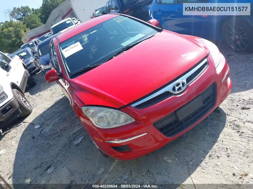 KMHDB8AE0CU151577 2012 Hyundai Elantra Touring Gls