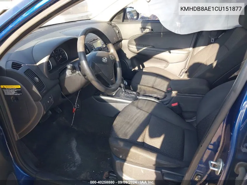 KMHDB8AE1CU151877 2012 Hyundai Elantra Touring Gls