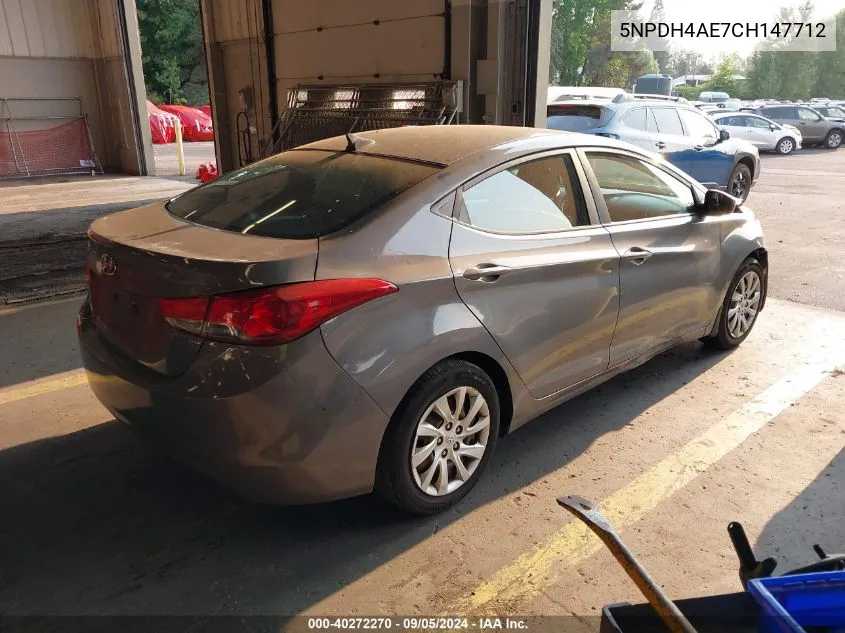 5NPDH4AE7CH147712 2012 Hyundai Elantra Gls/Limited