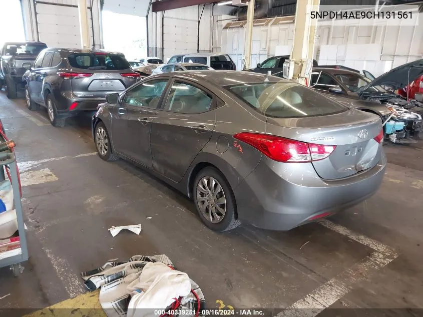 5NPDH4AE9CH131561 2012 Hyundai Elantra Gls/Limited