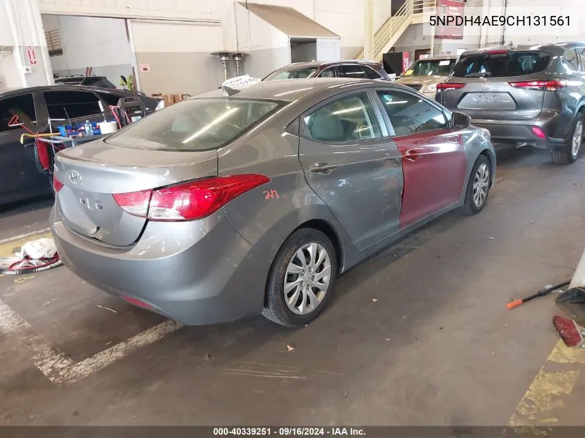 5NPDH4AE9CH131561 2012 Hyundai Elantra Gls/Limited