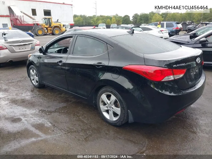 2012 Hyundai Elantra Gls/Limited VIN: KMHDH4AE1CU456464 Lot: 40341183