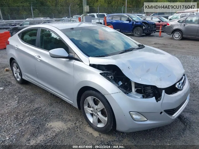 KMHDH4AE9CU176047 2012 Hyundai Elantra Gls (Ulsan Plant)