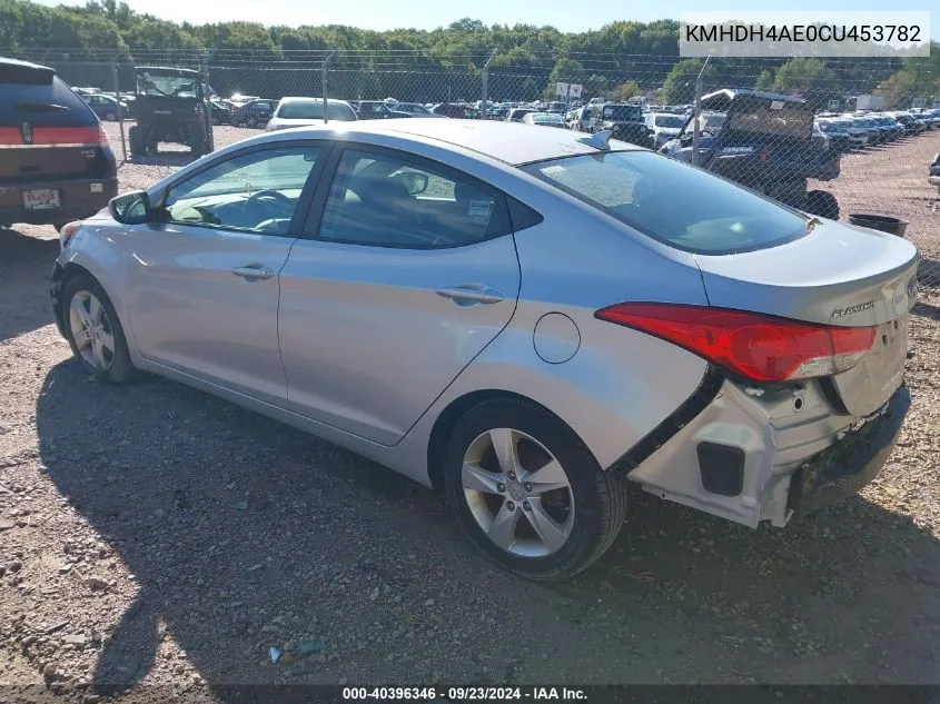 KMHDH4AE0CU453782 2012 Hyundai Elantra Gls (Ulsan Plant)