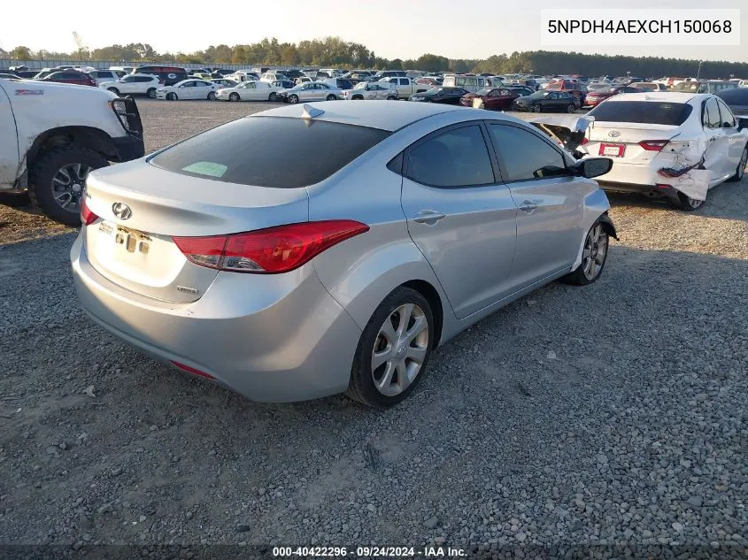 5NPDH4AEXCH150068 2012 Hyundai Elantra Gls/Limited