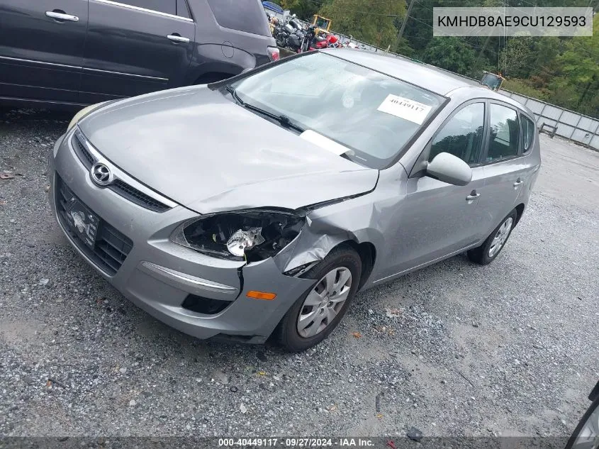 KMHDB8AE9CU129593 2012 Hyundai Elantra Touring Gls