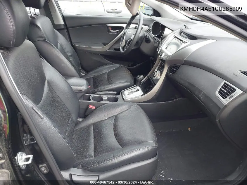 KMHDH4AE1CU285909 2012 Hyundai Elantra Limited (Ulsan Plant)