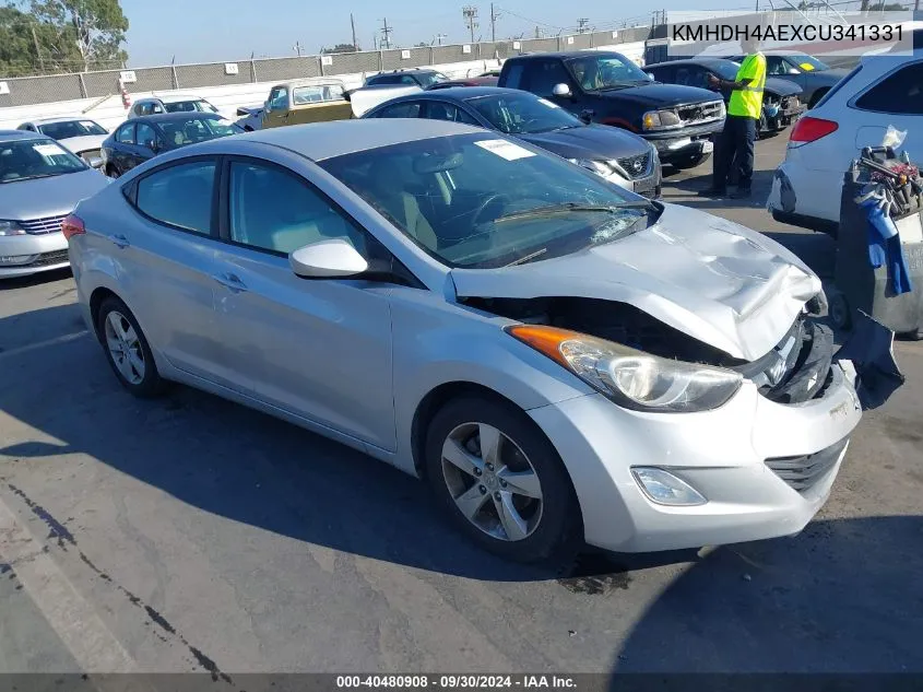 KMHDH4AEXCU341331 2012 Hyundai Elantra Gls (Ulsan Plant)