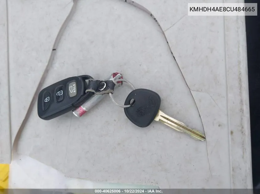 KMHDH4AE8CU484665 2012 Hyundai Elantra Limited (Ulsan Plant)