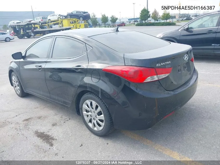 5NPDH4AE5DH166387 2013 Hyundai Elantra