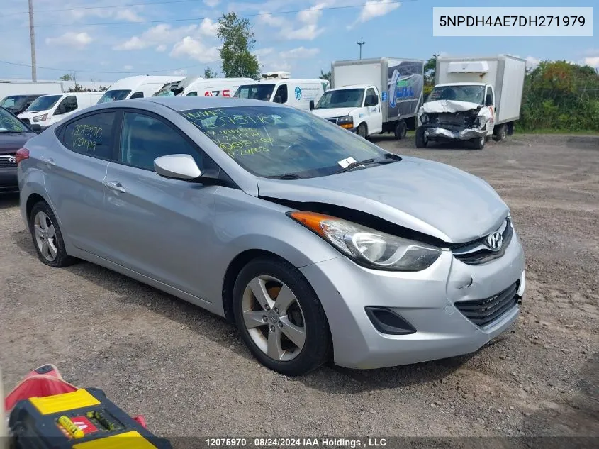 5NPDH4AE7DH271979 2013 Hyundai Elantra Gl