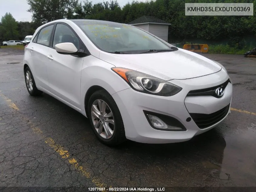 KMHD35LEXDU100369 2013 Hyundai Elantra Gt