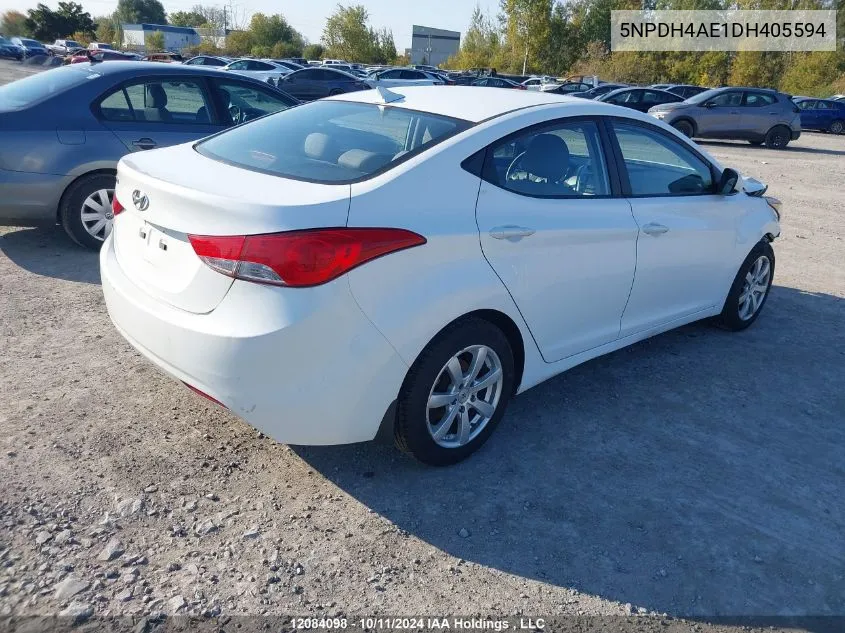 2013 Hyundai Elantra VIN: 5NPDH4AE1DH405594 Lot: 12084098